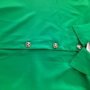 Brand New Beautiful Green Color Blouse 100% Polyester